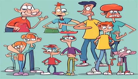 skinny ass characters|11 Skinny Cartoon Characters of All Time